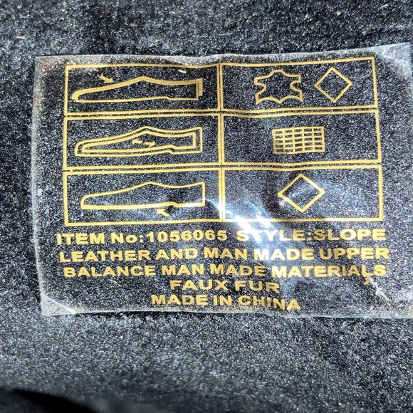 Khombu The Slope Winter Snow Boots Faux Fur Size 9 - Picture 10 of 12